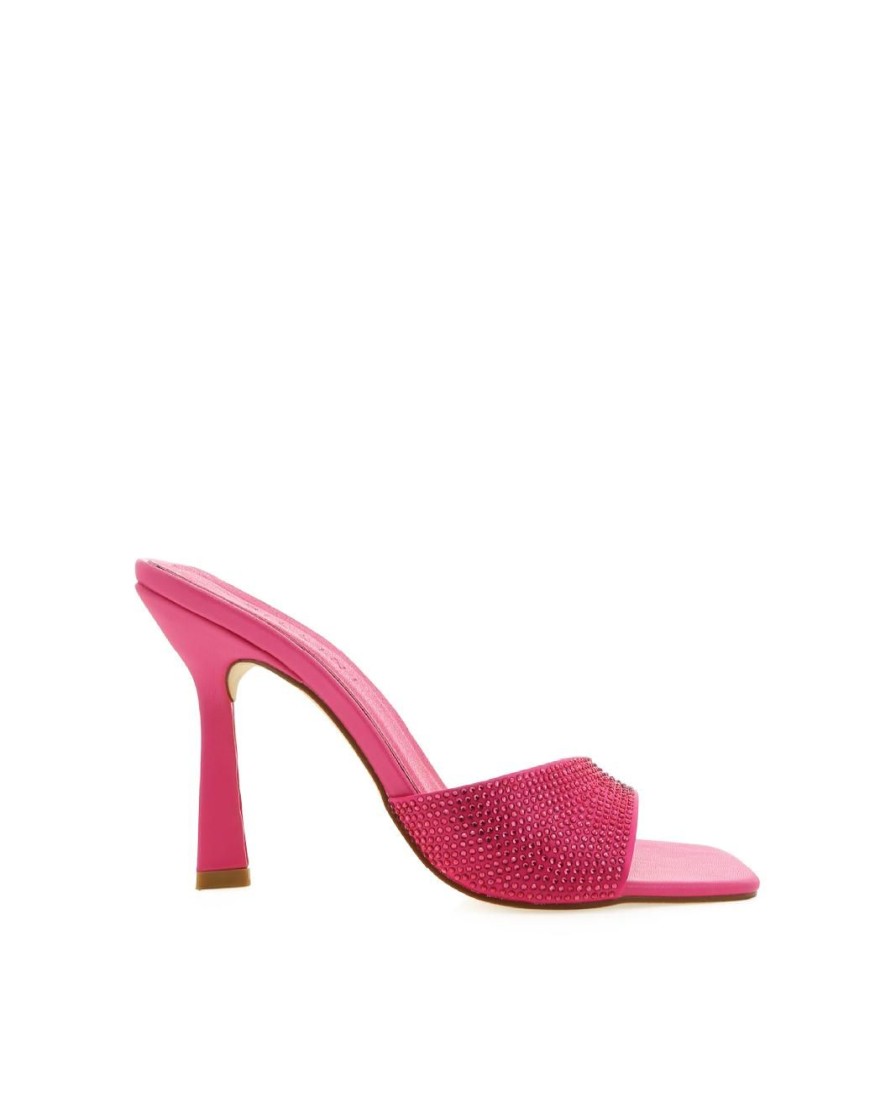 Women Billini Stilettos | Alayna Pink Diamante