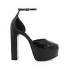 Women Billini Heels | Caddie Black Patent