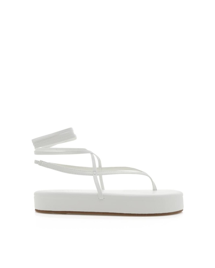 Women Billini Flats | Hanni White