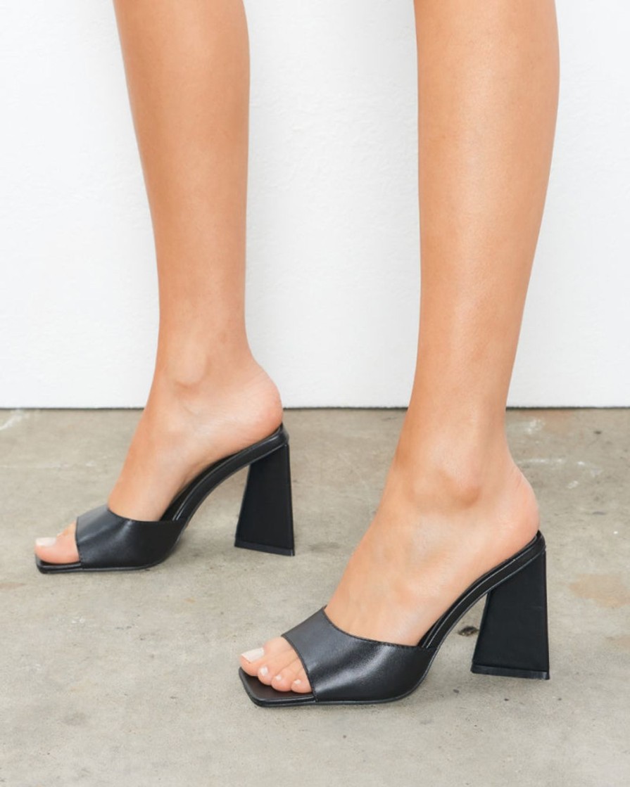 Women Billini Mules | Quinn Black