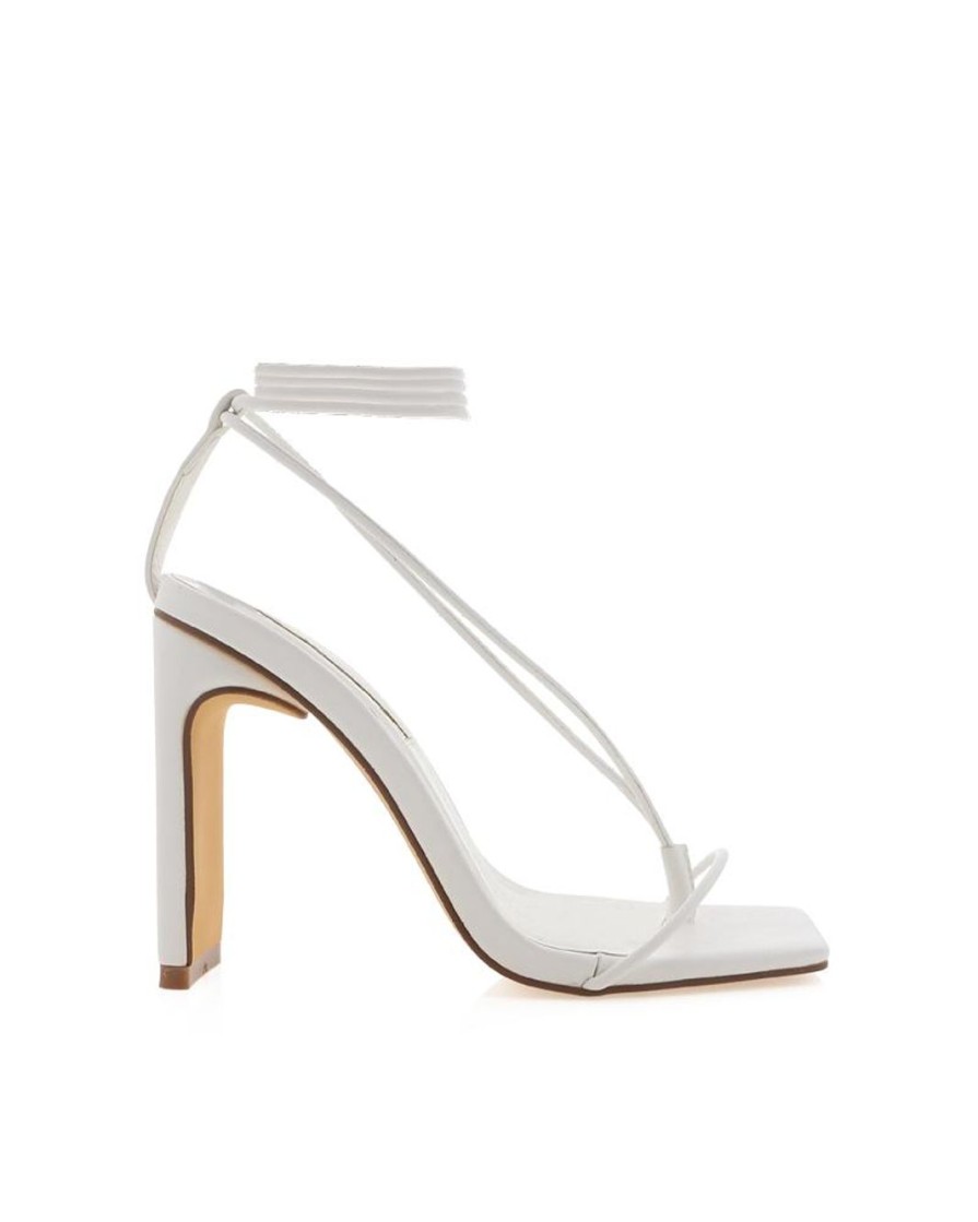 Women Billini Block Heels | Tala White