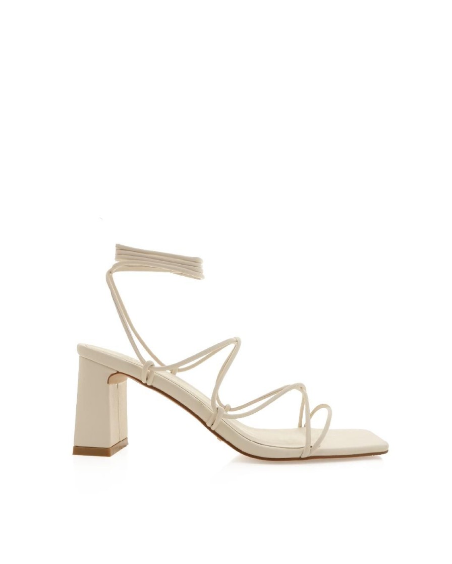 Women Billini Block Heels | Inaya Bone