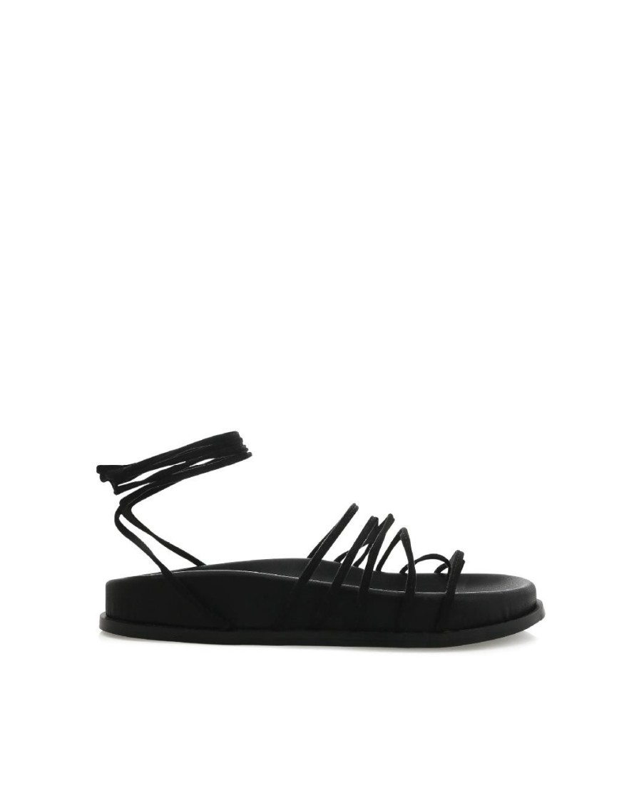 Women Billini Flats | Briony Black Suede