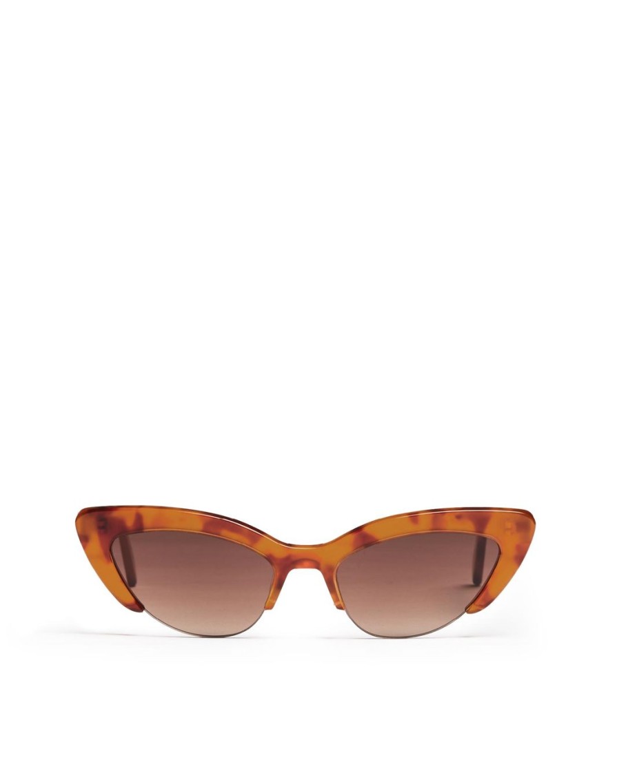 Women Billini Sunglasses | The Ambrosio Maple Tort Honey Fade