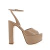 Women Billini Heels | Uanna Latte Patent