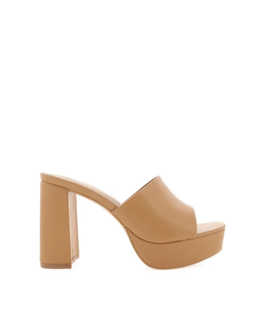 Women Billini Block Heels | Zahra Sand